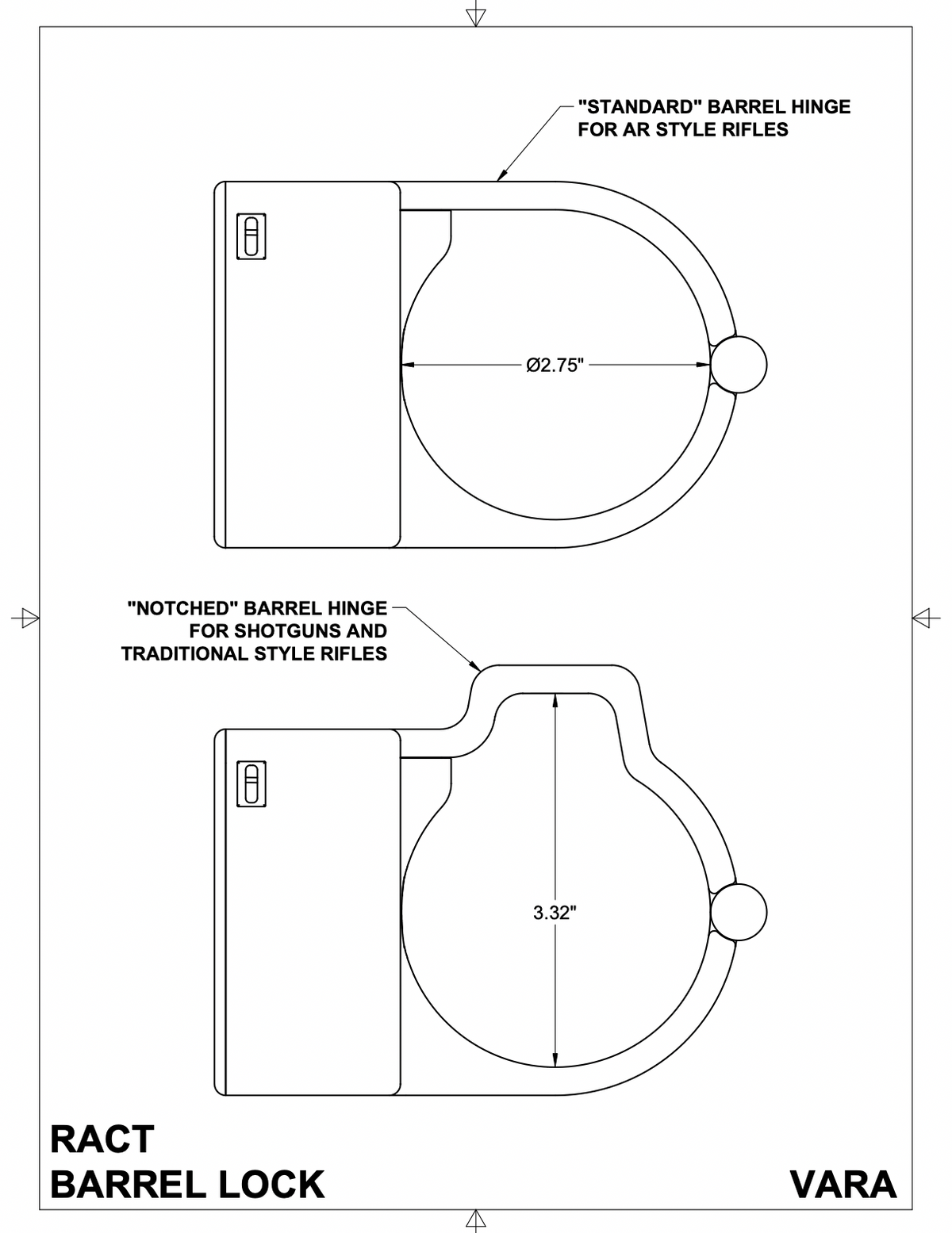 RACT Biometric · Rifle & Shotgun Safe